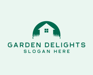 House Yard Lawn logo design