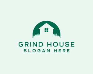 House Yard Lawn logo design