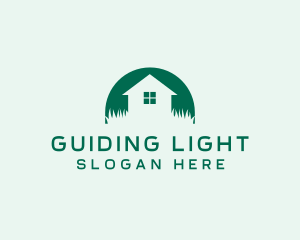 House Yard Lawn logo design