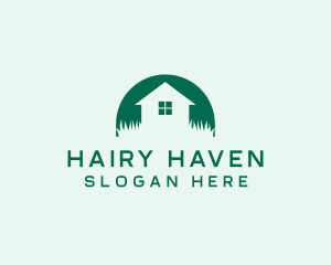 House Yard Lawn logo design