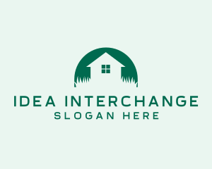 House Yard Lawn logo design