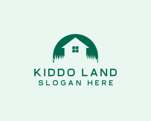 House Yard Lawn logo design