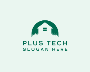 House Yard Lawn logo design