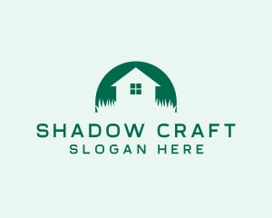 House Yard Lawn logo design