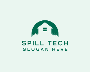 House Yard Lawn logo design