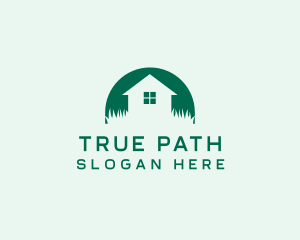 House Yard Lawn logo design