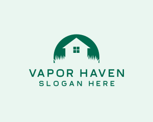 House Yard Lawn logo design