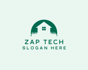 House Yard Lawn logo design