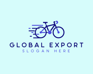 Fast Bicycle Delivery logo design