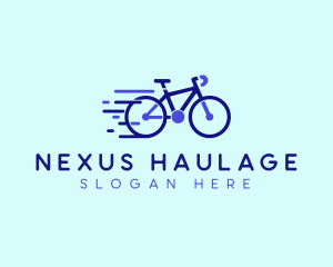 Fast Bicycle Delivery logo design