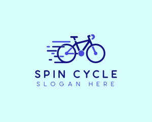 Fast Bicycle Delivery logo design