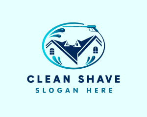 Water House Cleaning logo design