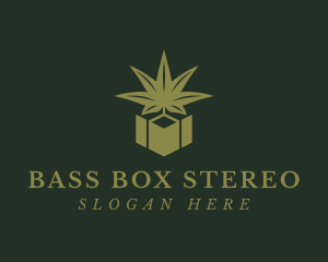 Green Marijuana Box logo design