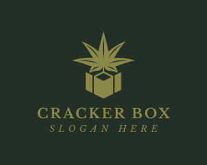 Green Marijuana Box logo design