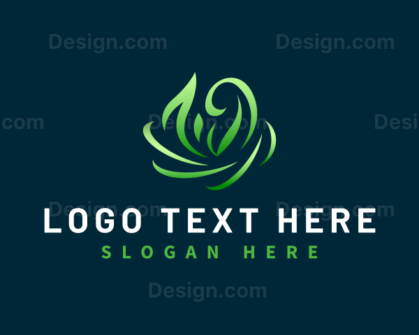 Leaf Lawn Gardening Logo