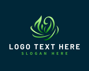 Leaf Lawn Gardening logo