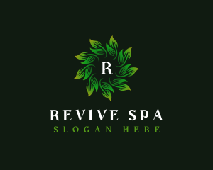 Wellness Natural Spa logo design