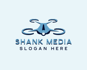  Quadcopter Drone Camera logo design