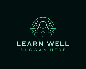 Yoga Wellness Meditation logo design