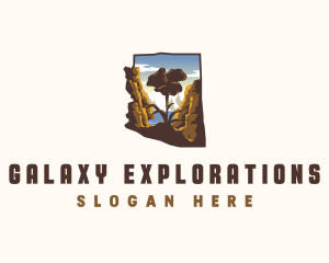 Arizona Grand Canyon Park logo design