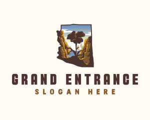 Arizona Grand Canyon Park logo design