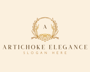 Elegant Floral Boutique logo design