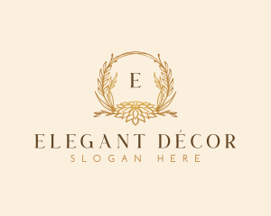 Elegant Floral Boutique logo design