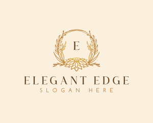 Elegant Floral Boutique logo design