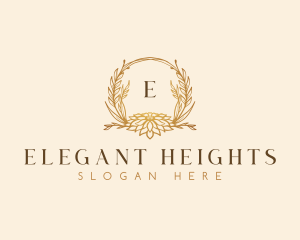 Elegant Floral Boutique logo design