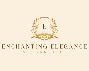 Elegant Floral Boutique logo design