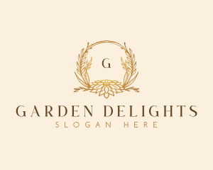 Elegant Floral Boutique logo design