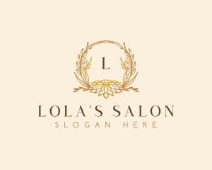 Elegant Floral Boutique logo design