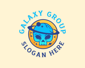 Galaxy Skull Planet logo