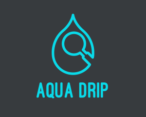 Liquid Drop Research  logo design