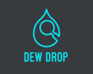 Liquid Drop Research  logo design