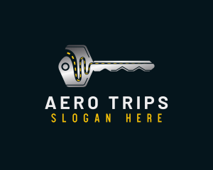 Key Road Trip logo design