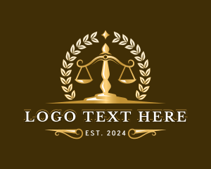 Law Firm Scale Attorney logo