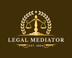 Law Firm Scale Attorney logo design