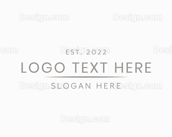 Classy Minimalist Boutique Logo