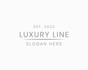 Classy Minimalist Boutique logo design