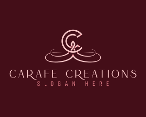 Elegant Feminine Letter C logo design