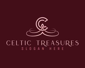 Elegant Feminine Letter C logo design