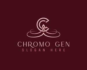 Elegant Feminine Letter C logo design