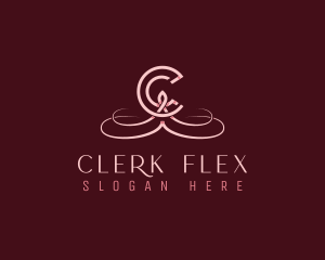 Elegant Feminine Letter C logo design