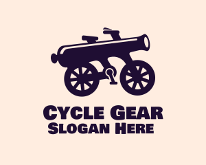 Weapon Cannon Bicycle logo