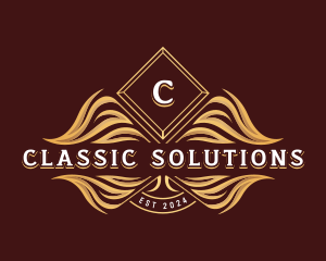 Luxury Classic Crest logo design