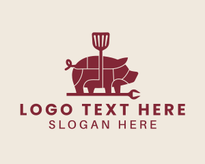 Pork Barbecue Grill  logo