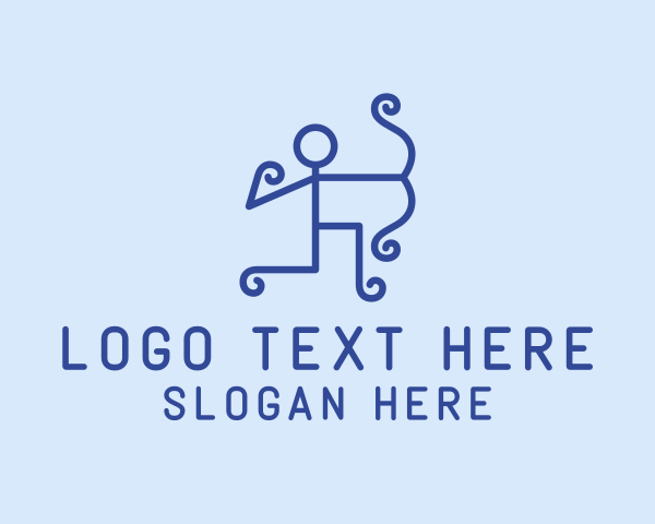 Stick Figure logo example 2