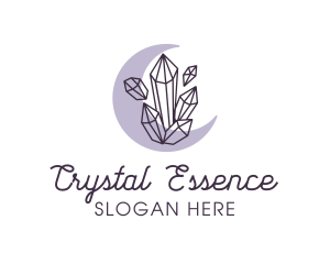 Moon Crystals Boutique logo design