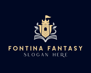 Castle Tower Book logo design